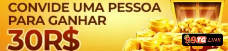 Página de promoções do 99TG com campanhas organizadas e acesso rápido